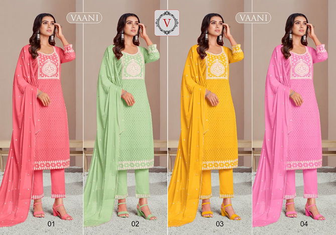 Kapil Trendz Vaani Fancy Wear Latest Designer Kurti Bottom With Dupatta Collection